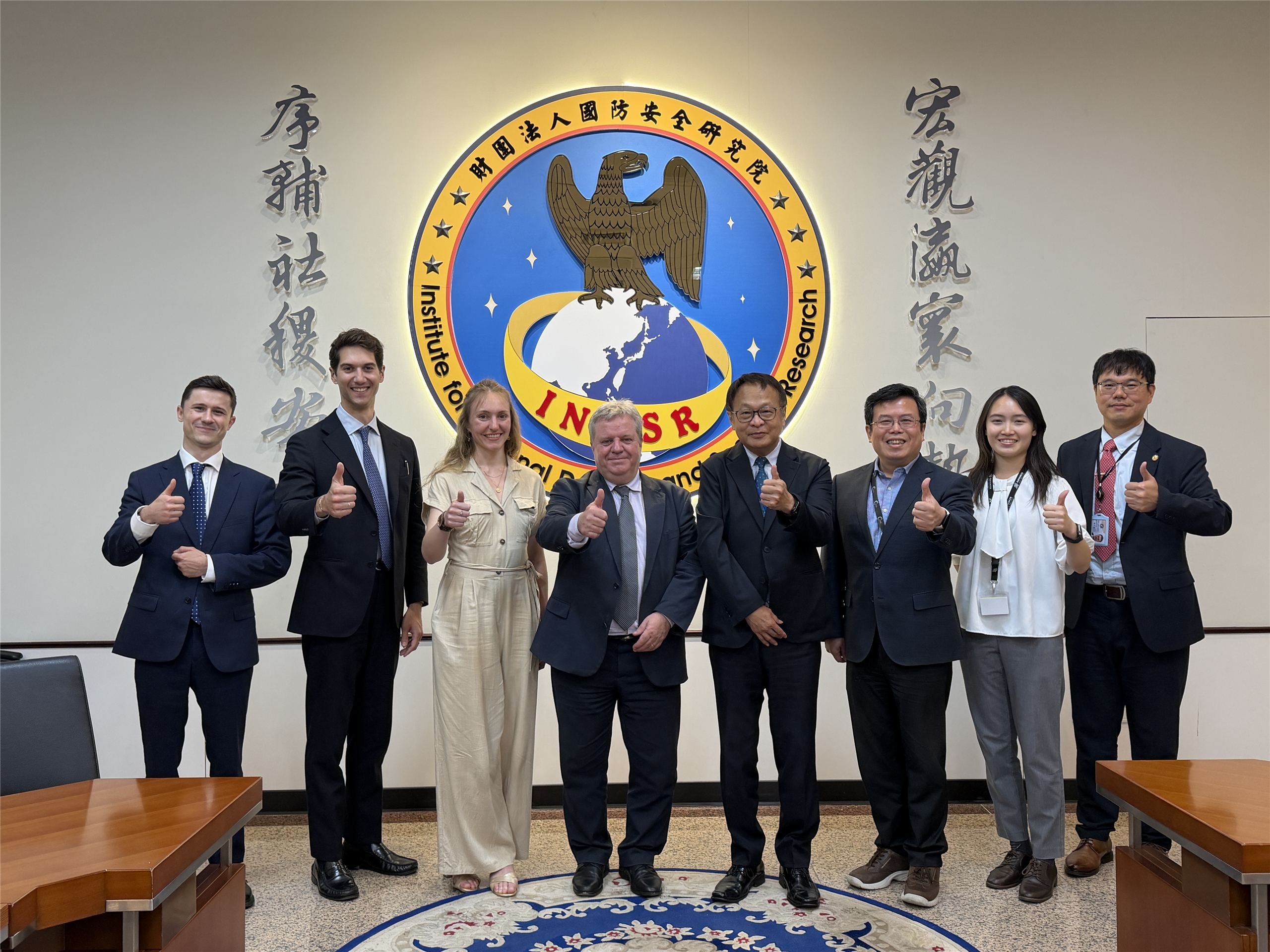 法國戰略研究基金會代表團蒞臨本院
