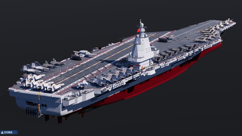 第765期圖-中國核動力航艦想像圖(圖片來源: https://www.chinatimes.com/realtimenews/20240226004577-260409?chdtv)
