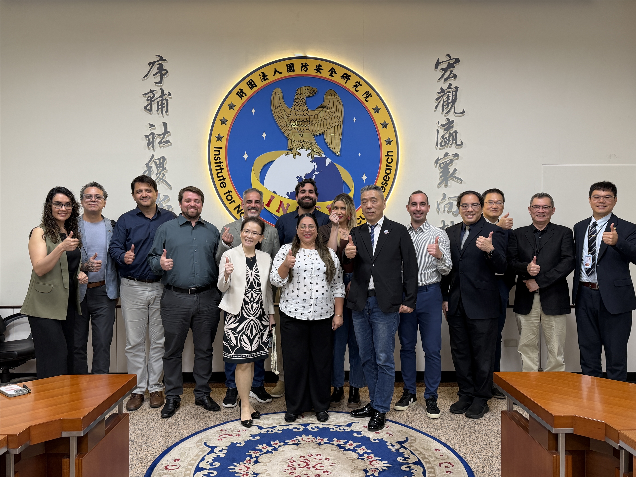 巴拉圭榮邦政經記者團蒞臨本院