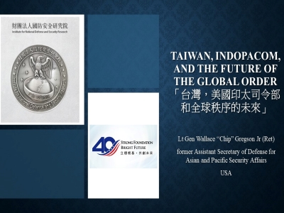 Taiwan, INDOPACOM, and the Future of the Global Order