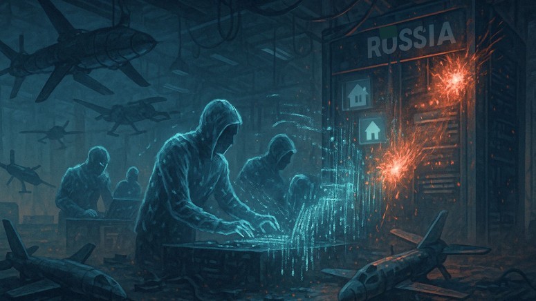 第787期圖(圖片來源:TechNadu https://www.technadu.com/ukrainian-hackers-target-russian-drone-maker-gaskar-group-in-major-cyberattack/602911/)