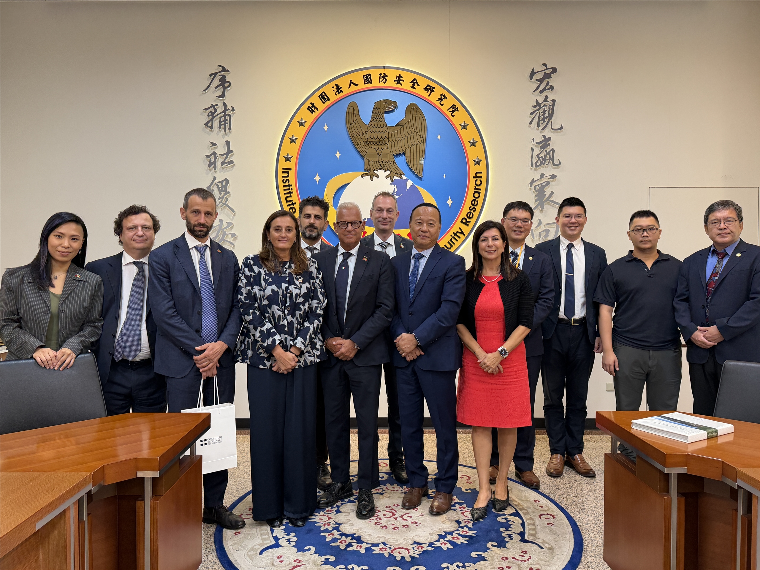 義大利倫巴底暨皮埃蒙特大區議會訪團蒞臨本院