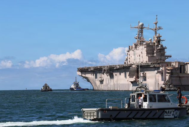 第1105期圖（圖片來源：Courtesy Story, “U.S., Partner Nations Conduct SINKEX during RIMPAC 26,” Commander, U.S. 3RD Fleet, July 22, 2026, https://www.cpf.navy.mil/Newsroom/News/Article/4553983/us-partner-nations-conduct-sinkex-during-rimpac-26/.。）
