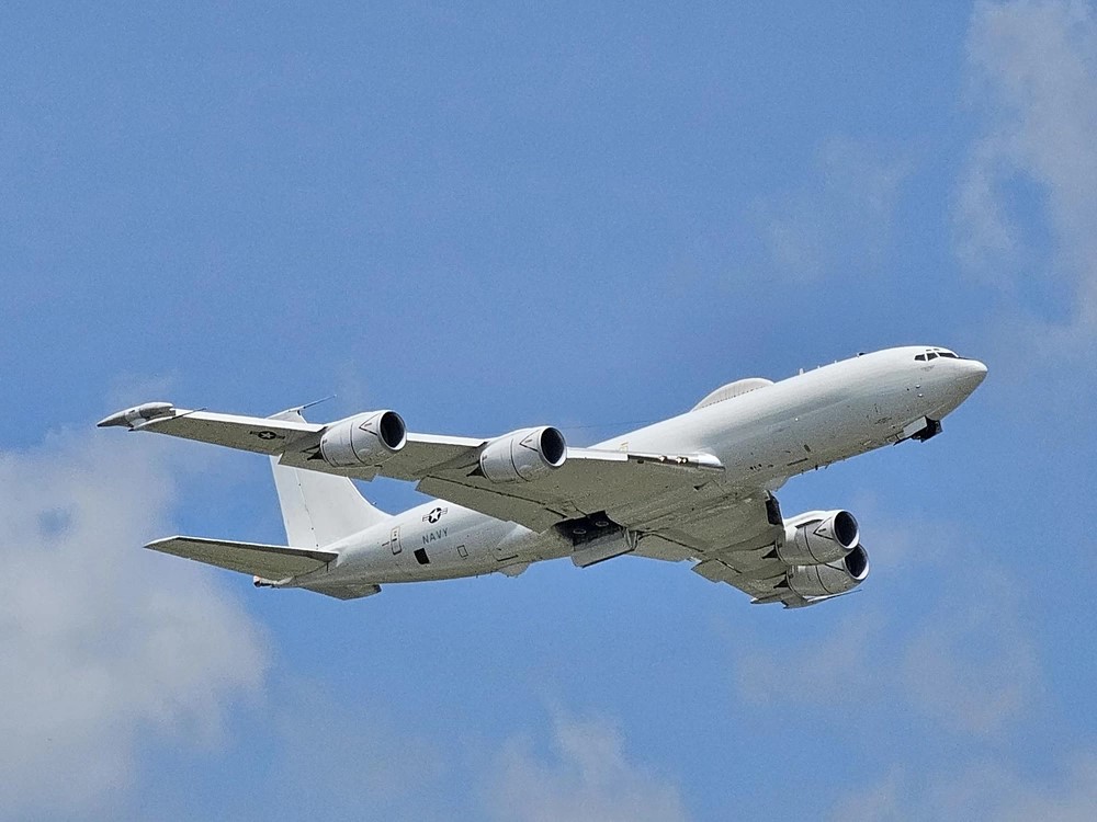 第762期圖-美國海軍E-6B末日飛機(圖片來源: https://www.dvidshub.net/image/7935627/navy-accepts-first-e-6b-mercury-upgraded-northrop-grumman-corp.)