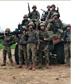 第754期圖-共軍合成步槍班(圖片來源 :〈步兵班編制要點〉，《大公網》，2023年8月28日，https://www.takungpao.com/news/232108/2023/0828/886513.html。)